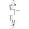 Vandens prileidimo mechanizmas SIL 30, 3/8" apatinis prileidimas