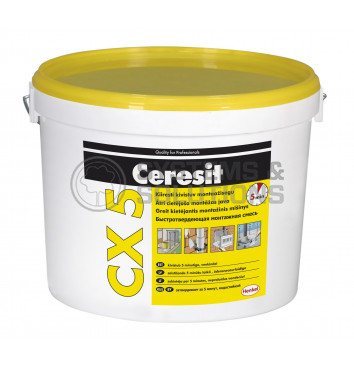 Cementas montažinis Ceresit Cx5 (5kg)