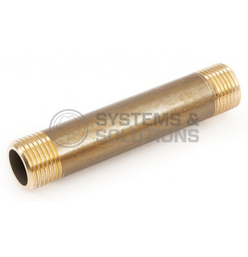 Trumpasriegis žalvarinis 1x150mm